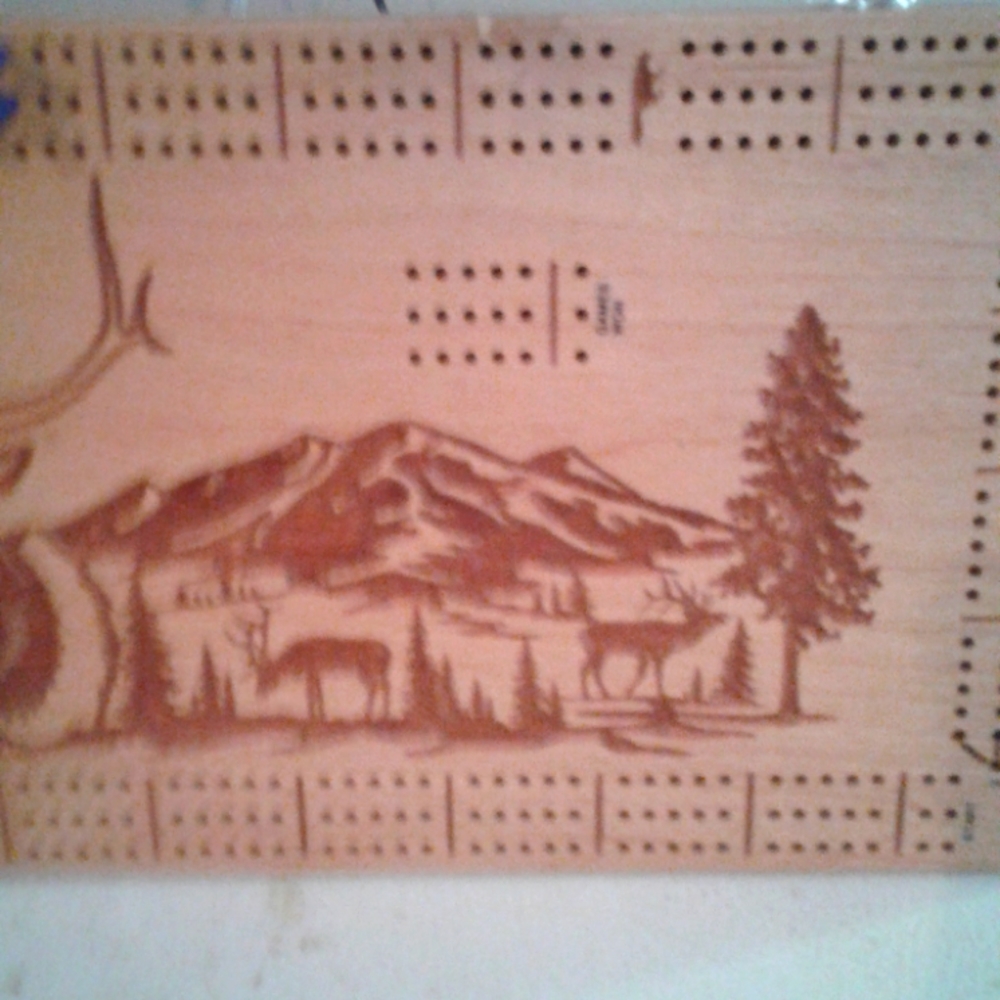 Handmade cribbage board - Picture 3 of 5